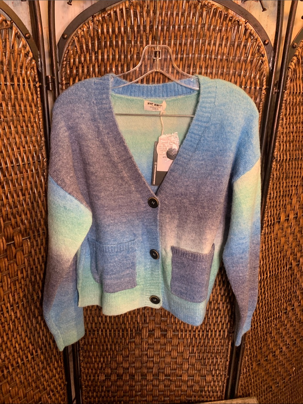 NWT NYC Knits Cardigan Size M